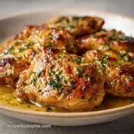 Boneless Garlic Chicken Thighs in 28 Min