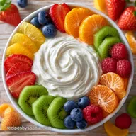 Cream Cheese Fruit Dip in 5 Minutes