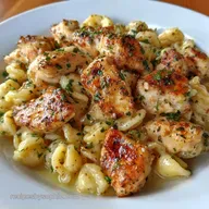 Creamy Garlic Chicken Pasta: 30 Min
