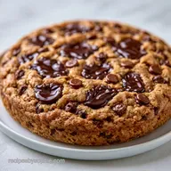 Giant Chocolate Chip Cookie in 32 Minutes