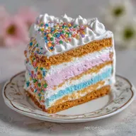 Homemade Ice Cream Cake for 24 Servings