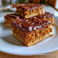 No Bake Peanut Butter Bars for 20 Squares