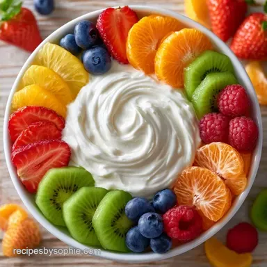 Cream Cheese Fruit Dip in 5 Minutes