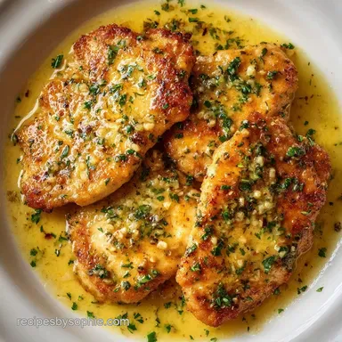 Creamy Garlic Chicken Sauce for 4