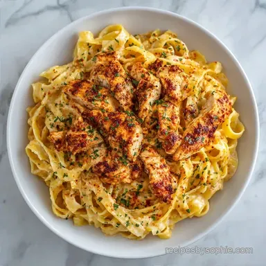 Creamy Pasta with Chicken in 25 Minutes