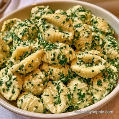 Spinach Ricotta Pasta for 4 Servings