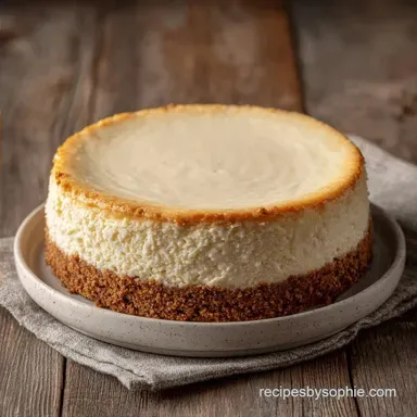 Easy No Bake Cheesecake for 8 Servings