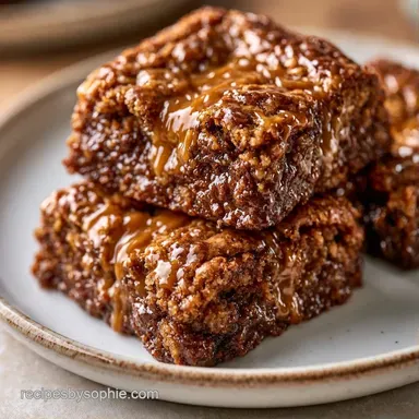 Fathers Day Blondie Recipe in 40 Minutes Recipe Card