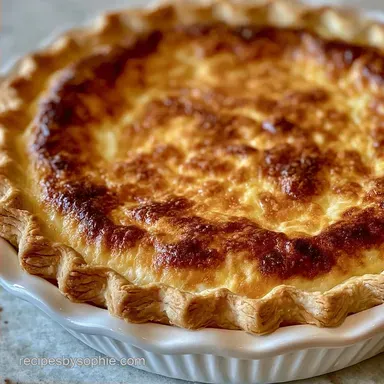Flaky All Butter Pie Crust: Golden