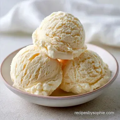Vanilla Ice Cream: Creamy Homemade