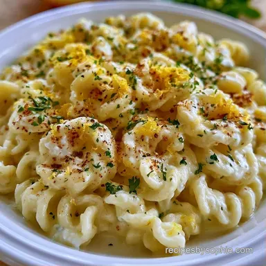 Lemon Ricotta Pasta in 25 Minutes Recipe Card