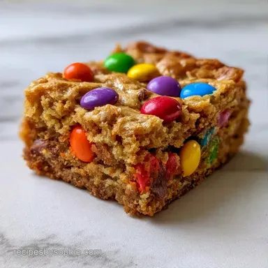 Loaded MM Cookie Bars with Coconut Sugar Recipe Card