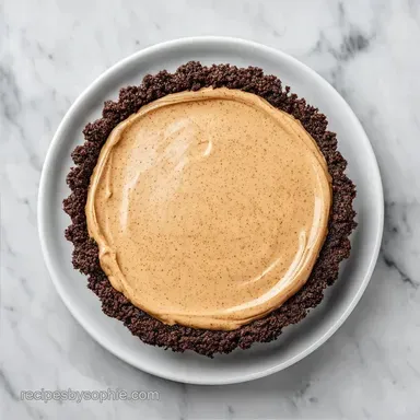 No Bake Peanut Butter Pie: Creamy