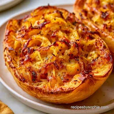 Roasted Spaghetti Squash: Baked Halves Recipe Card