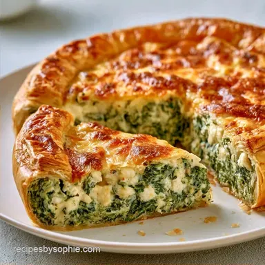 Ricotta Pie Savory With Spinach