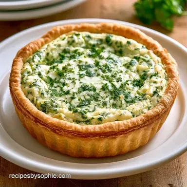 Savory Ricotta Tart in 50 Minutes Recipe Card