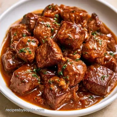 Skillet Beef Tips in 30 Minutes