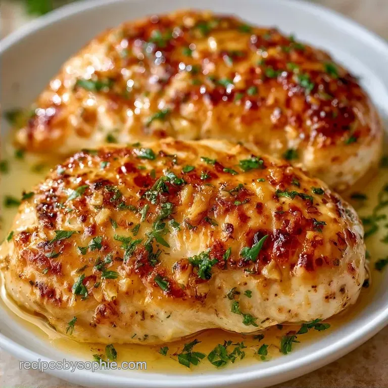 Boneless Garlic Chicken: Golden and Buttery