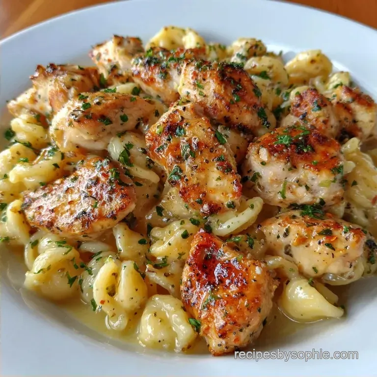 Creamy Garlic Chicken Pasta: Rich and Velvety