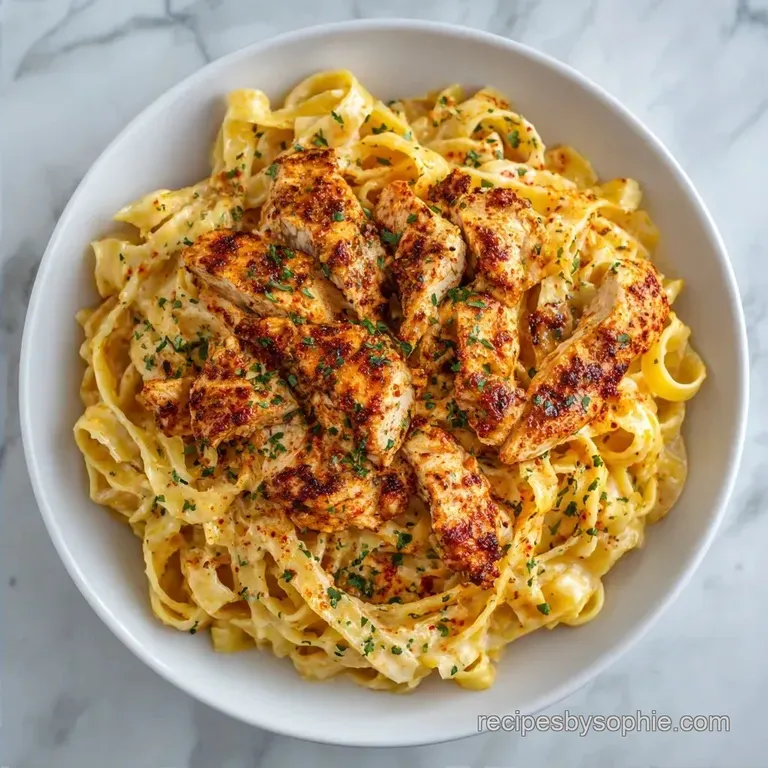 Creamy Pasta with Chicken: Velvety and Rich