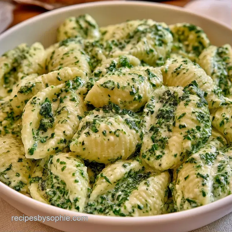 An elegant white bowl of creamy pasta topped with fresh basil and shaved parmesan on a rustic linen tablecloth