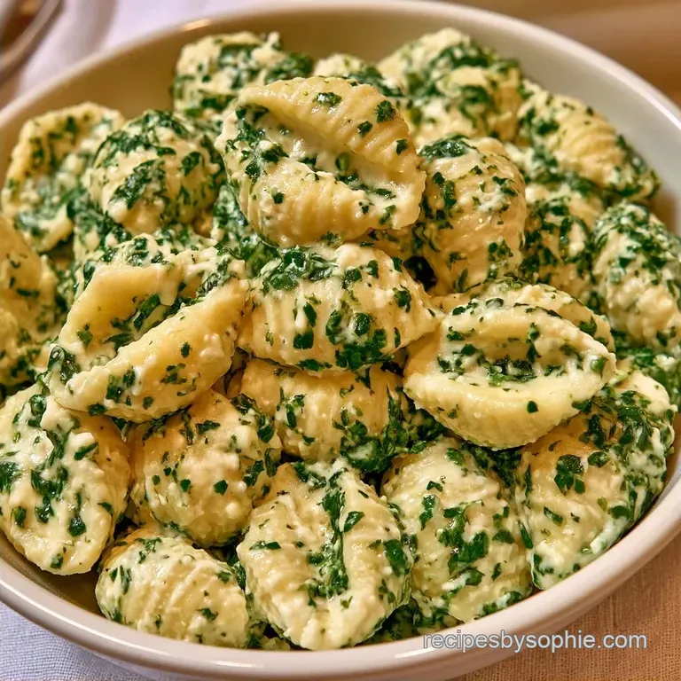 Creamy Spinach Ricotta Pasta
