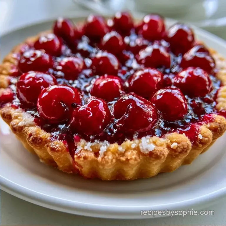 Easy Homemade Cherry Pie with Buttery Crust