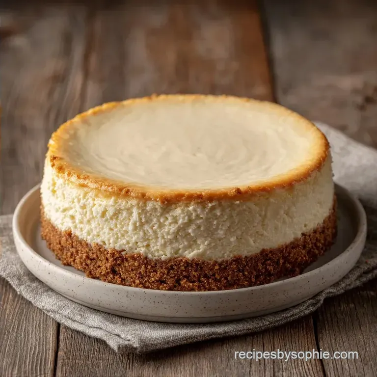 Easy No Bake Cheesecake: Creamy and Tangy