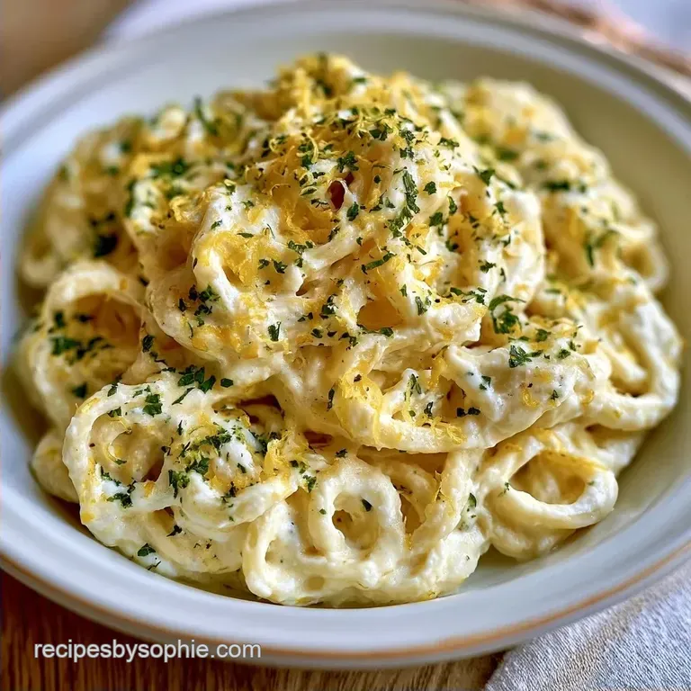 Creamy Lemon Ricotta Pasta in 25 Minutes