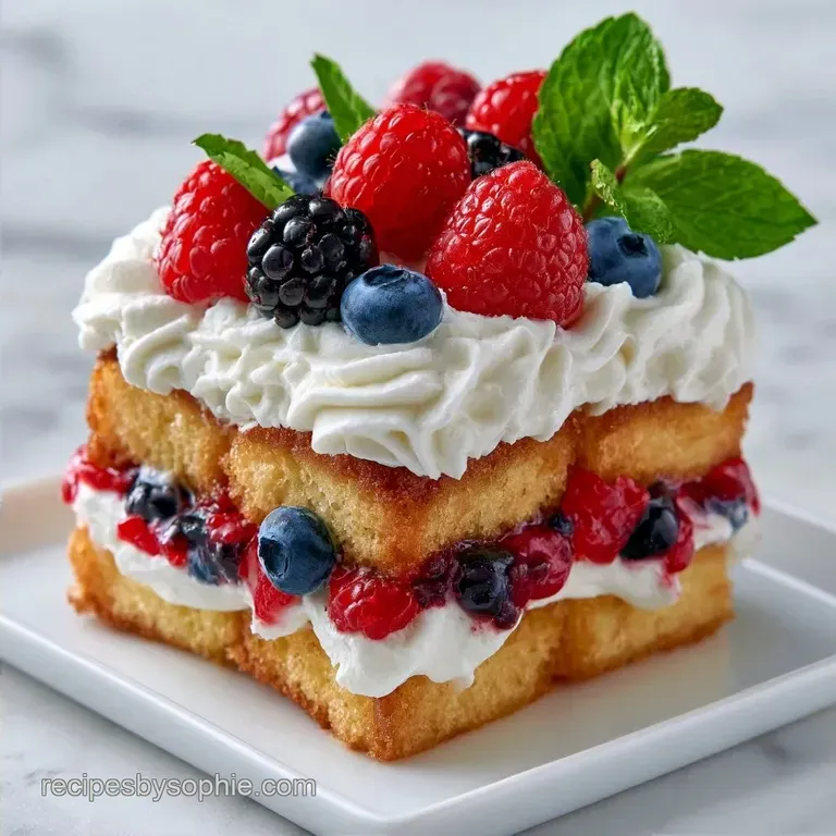 Father s Day Berry Trifle with Mascarpone