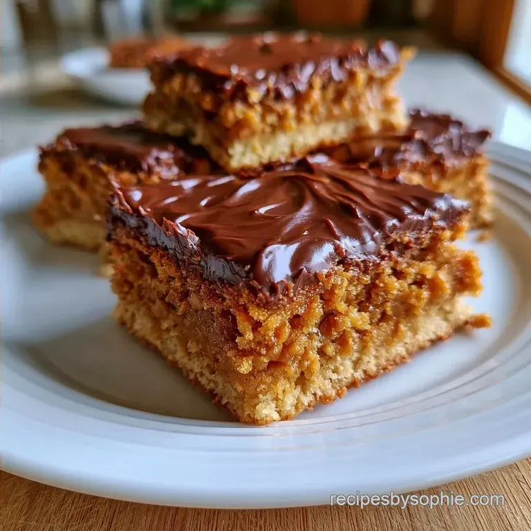 Ultra-Fast No Bake Peanut Butter Bars