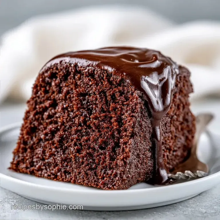 Moist One Bowl Chocolate Cake