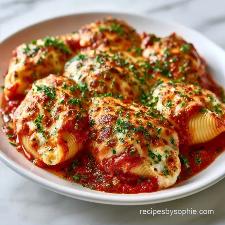 Baked Stuffed Shells Recipe