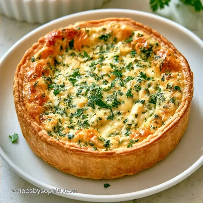Guilt-Free Savory Ricotta Tart