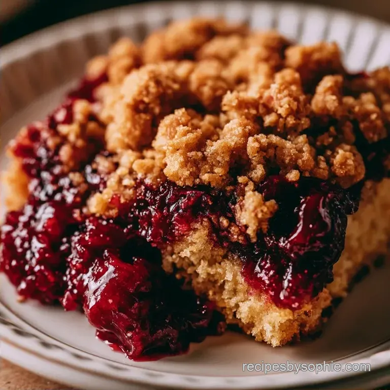 Simple Cherry Dump Cake in 60 Minutes