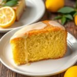 Iced Lemon Pound Cake