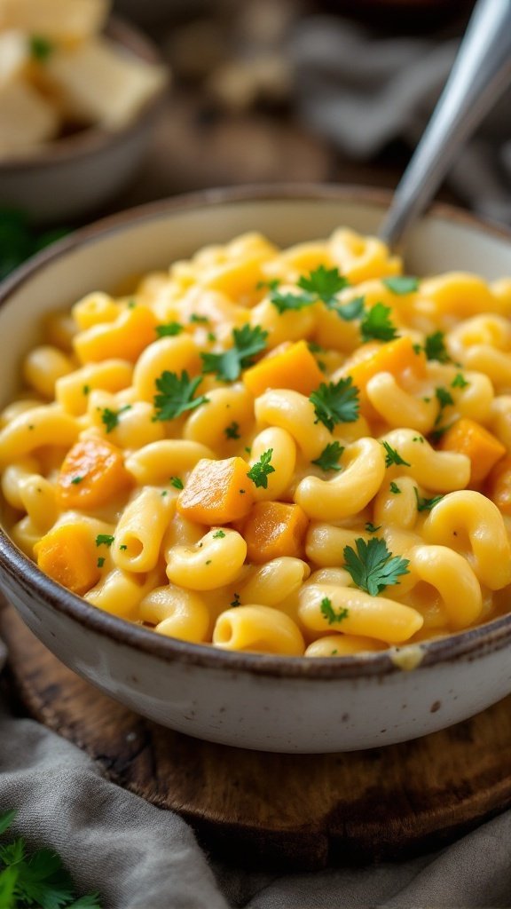 Creamy Butternut Squash Mac and Cheese